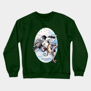 The Infamous Assault Cherub Design - Cupid Firing Bullets? Crewneck Sweatshirt